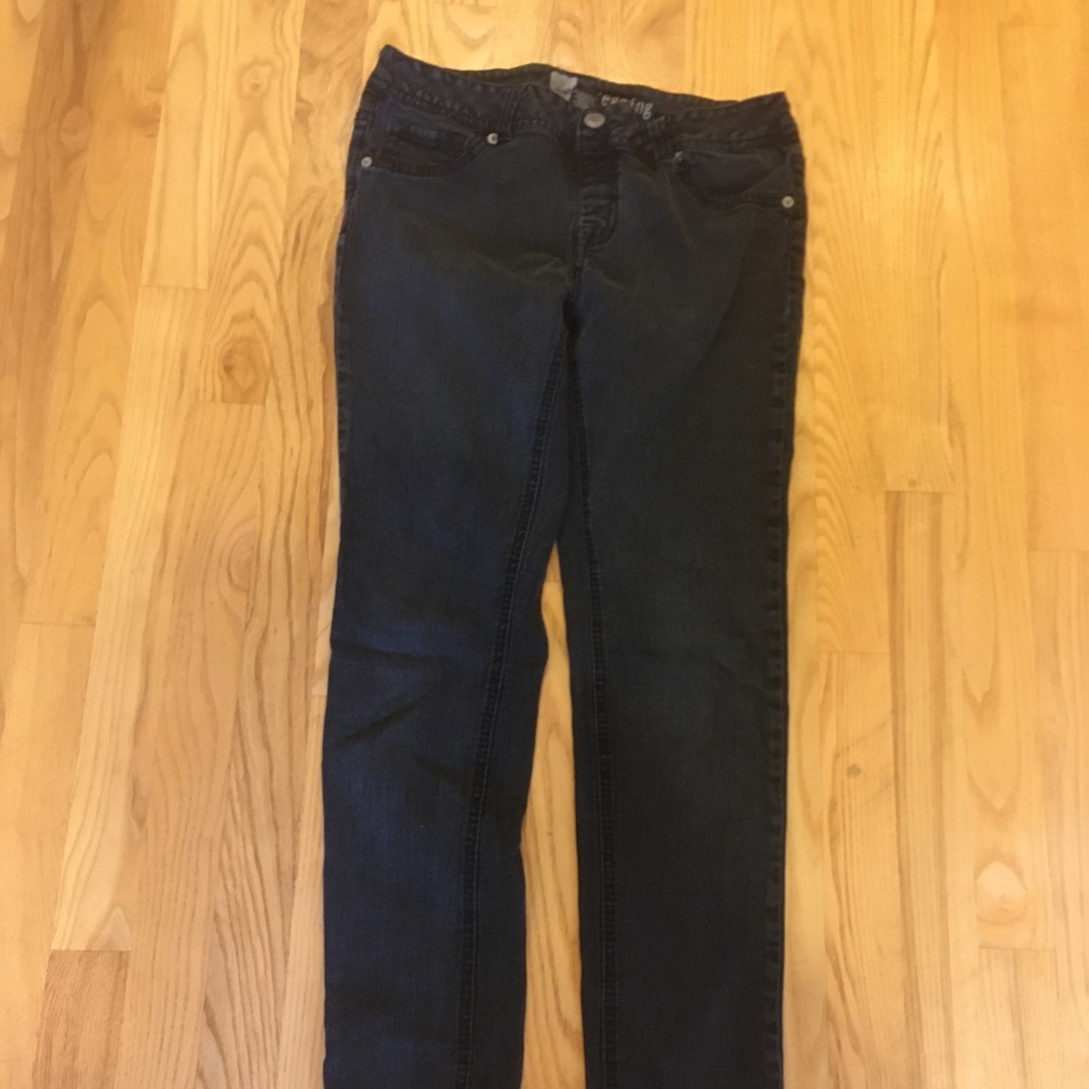 Black jeggings